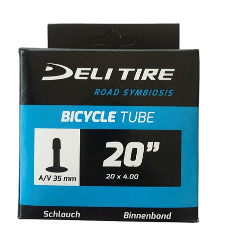 Deli Tire Inner Tube AV7XXL 20 Inch 20x4.00 (100-406) AV 35mm Fatbike