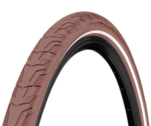 Continental buitenband ride citybreaker 28x1.75 (47-622) bruin reflex