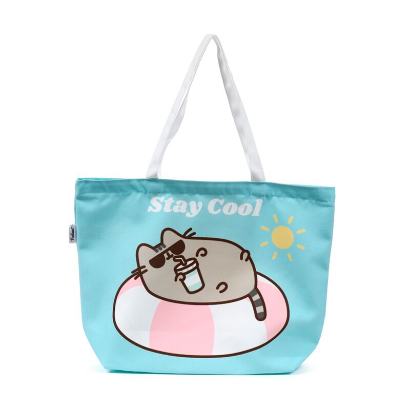 Pusheen de kat zomerstrandtas