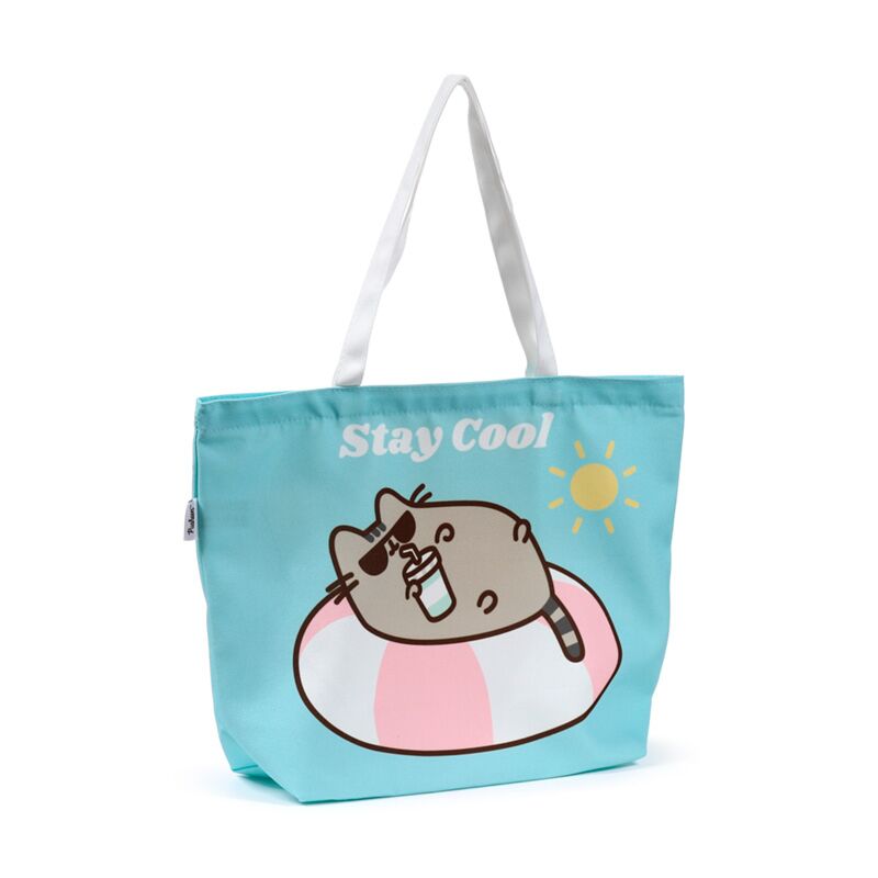 Union pusheen de kat zomer strandtas