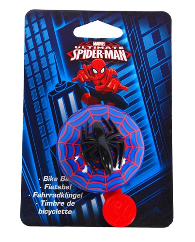 Volare spider-man fietsbel - jongens - blauw