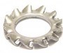 Bofix box of 100 toothed lock washers M5 stainless steel