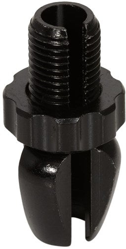 Elvedes hevelverstellers m10 aluminium zwart (10st)