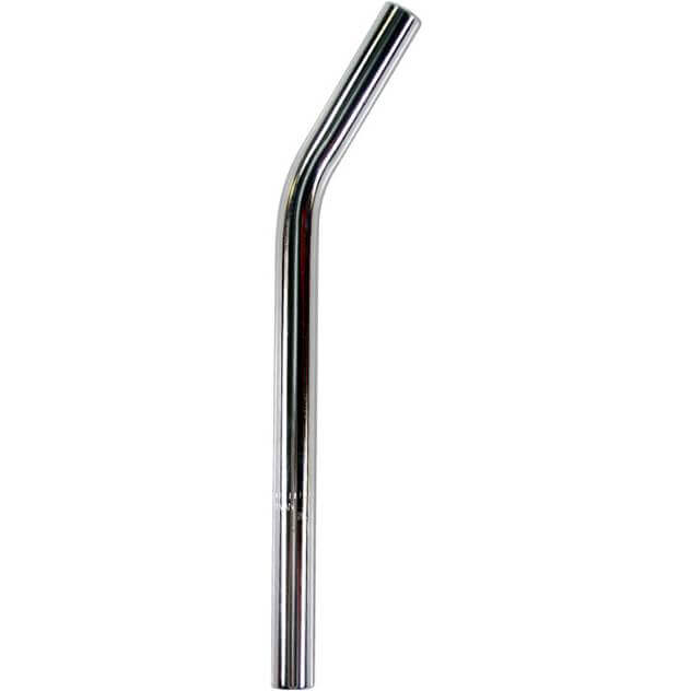 Tige de selle Freestyle BMX 22,2 x 350 mm chromée courbée