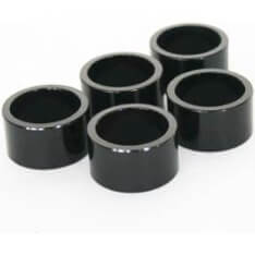 zak Afstandhouder 1 1 8 20mm alu zwart