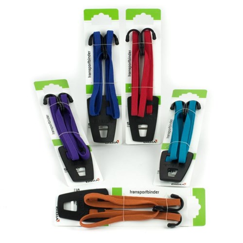 Widek b.v. bibia transportbinder kleur met haken o.a. voor transport voordrager