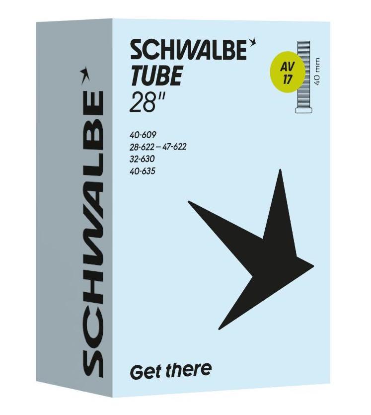 Schwalbe tube (av17) - tour gravel - 28'' (28 47-622 635) - schrader