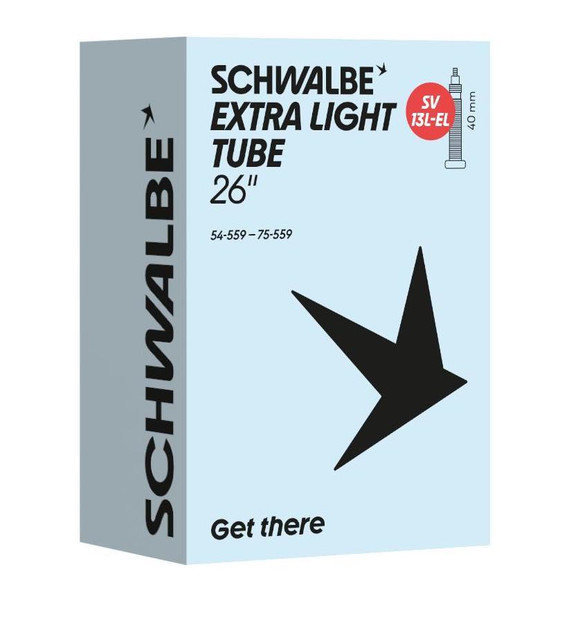 Schwalbe binnenband sv13l-el 26 54 75-559 fv 40mm