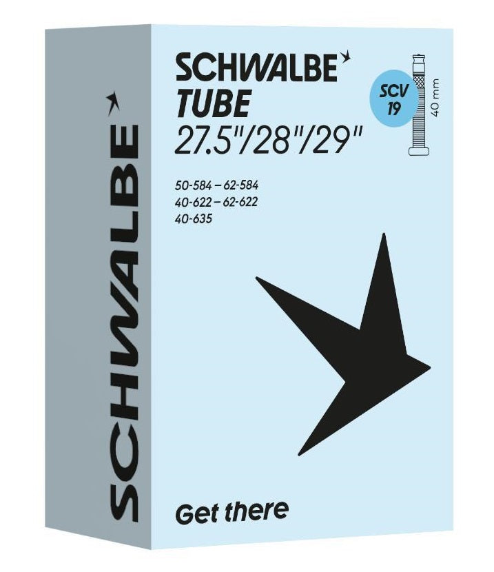 Schwalbe binnenband scv19 28 inch 40 62-584 635 clik valve 40mm