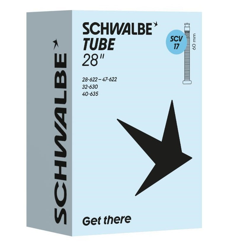 Schwalbe binnenband scv17 28 inch 28 47-622 635 clik valve 60mm