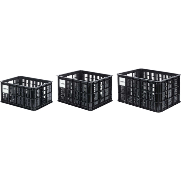 Basil fietskrat mik l, 40l, gerecycled kunststof, black