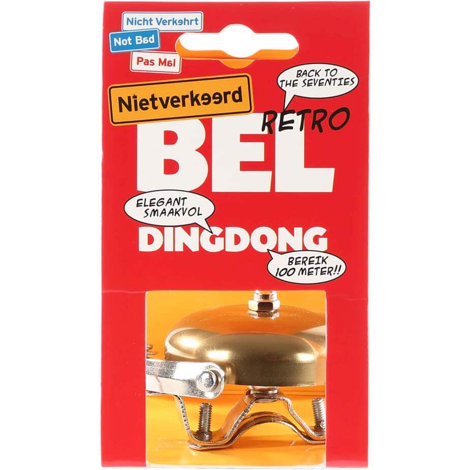 Nietverkeerd Racebel Retro Aluminium 60mm goud