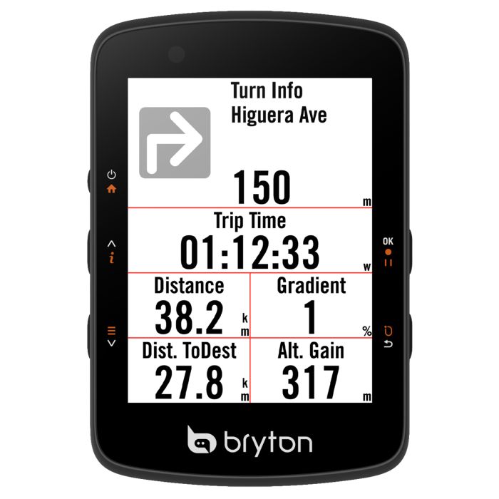 Bryton rider 550 d