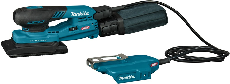 Makita bo005cgz xgt 40 v max 80x133 mm vlakschuurmachine | zonder accu's en lader - bo005cgz