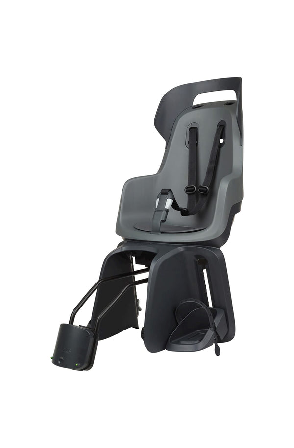 Bobike go maxi fietszitje met slaapstand - framebevestiging - macaron grey