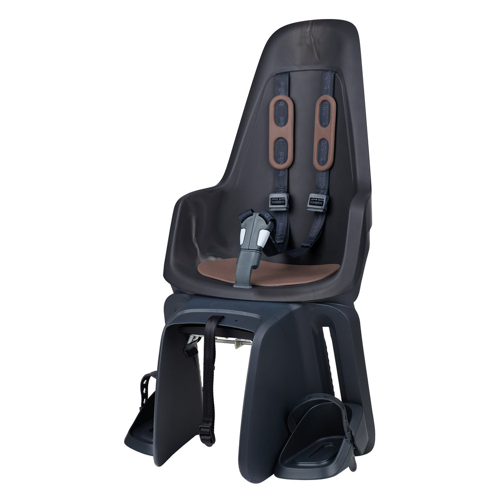 Kinderzitje achter Bobike One Maxi Eco E-BD - zwartbruin