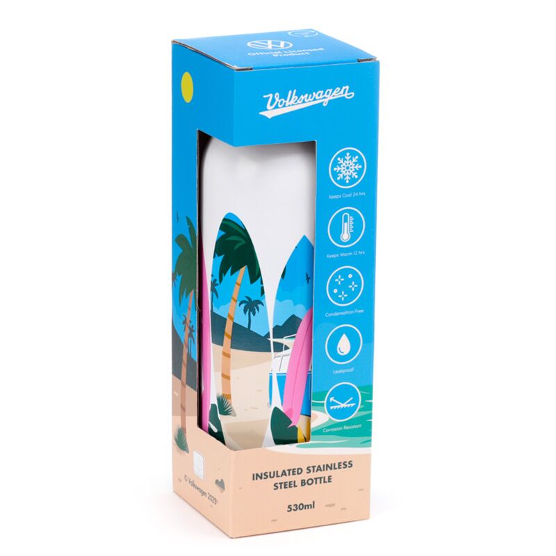 Vw t1 volkswagen busje golven thermosflessen 530ml