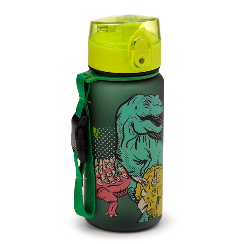 Dinosauria pop top 350ml ecozen kinder drinkfles