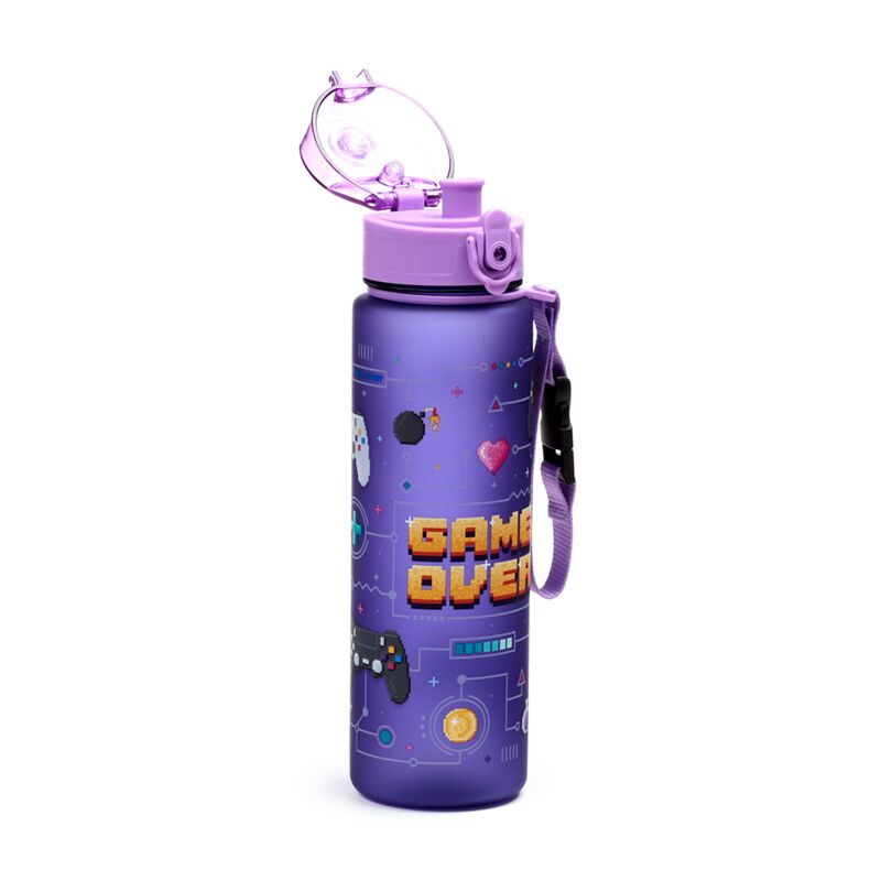Game over pop top 600ml ecozen drinkfles