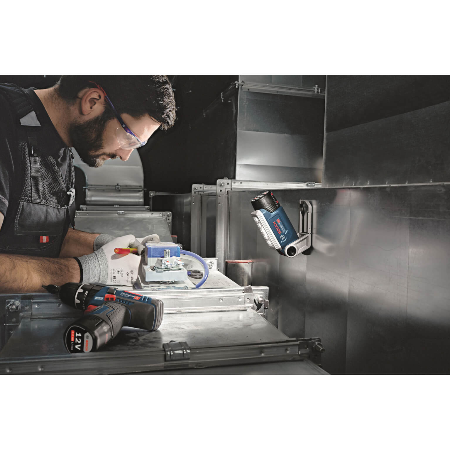 Bosch Prof acculamp GLI 12 V-330 excl