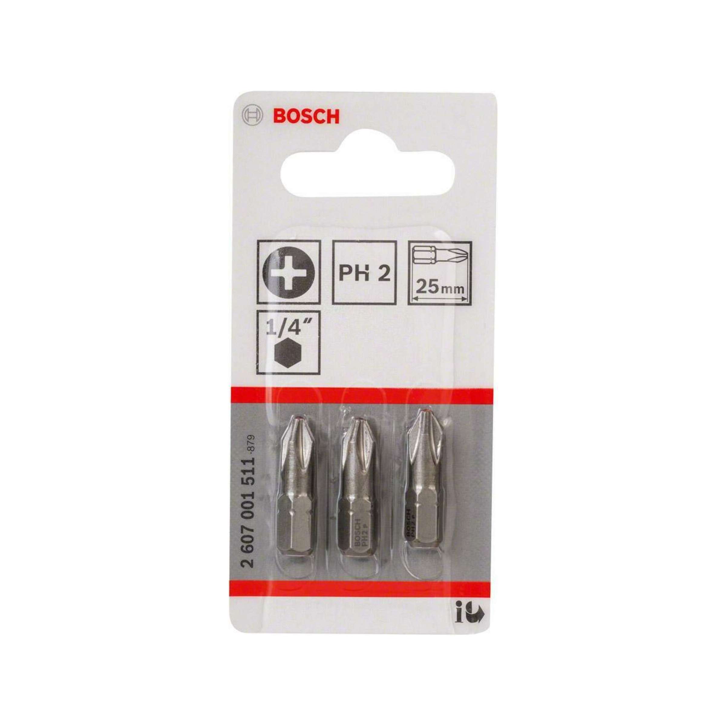 Bosch Prof Screwdriver Bit Phillips PH2 (3)