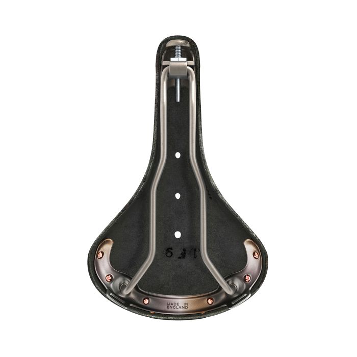 Brooks Zadel B17 speciaal titanium zwart