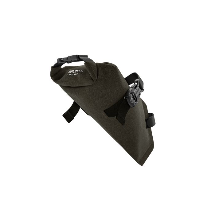 Brooks Zadeltas Scape Roll moddergroen