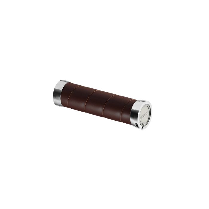 Brooks slender leather grips (100+130mm) - antic brown