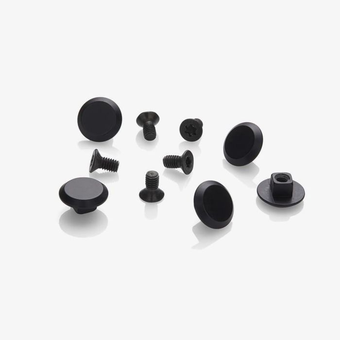 Brooks aluminium threated rivets for cambium - black anodised (5 pieces)