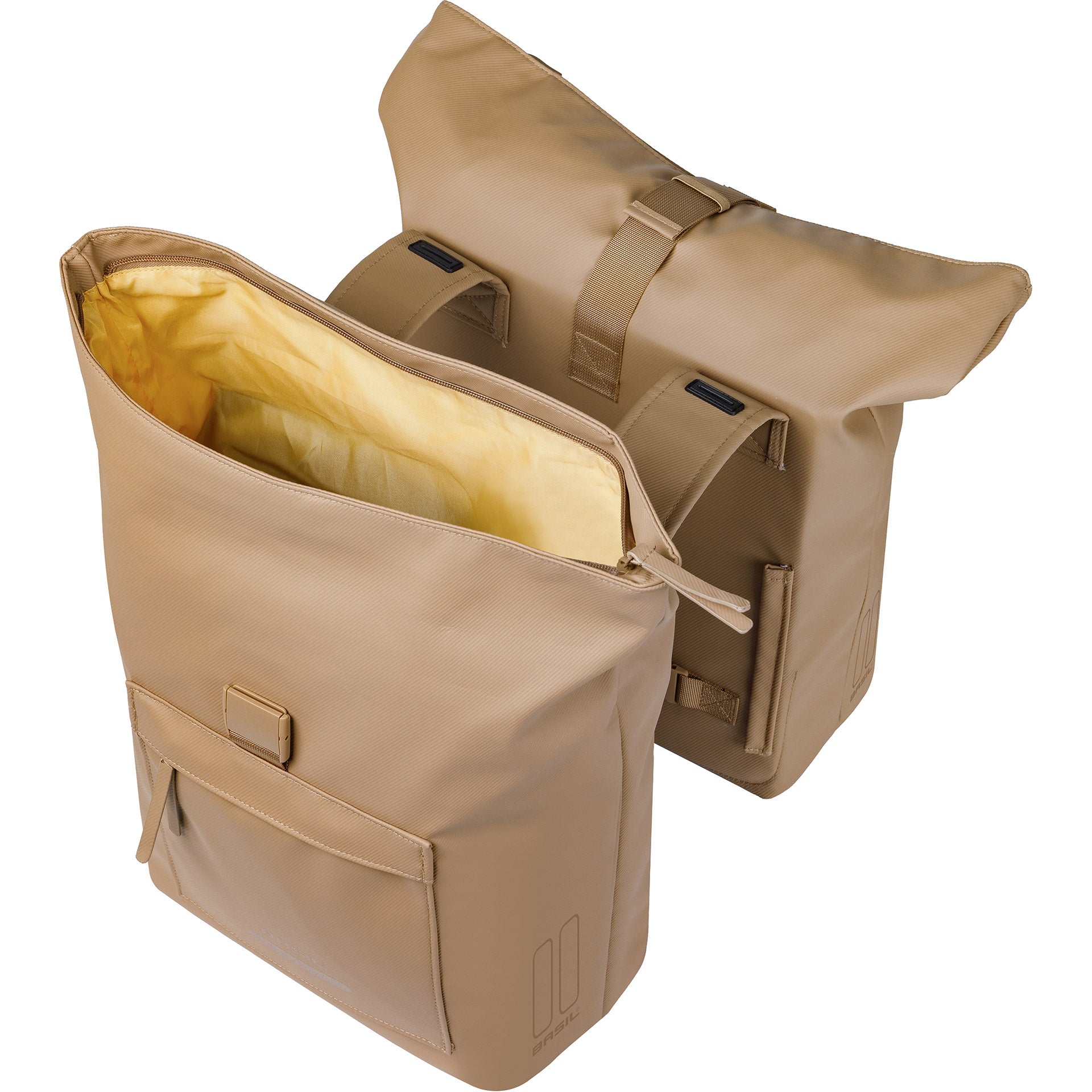 Basil tas brooklyn dubbel zand | 41l