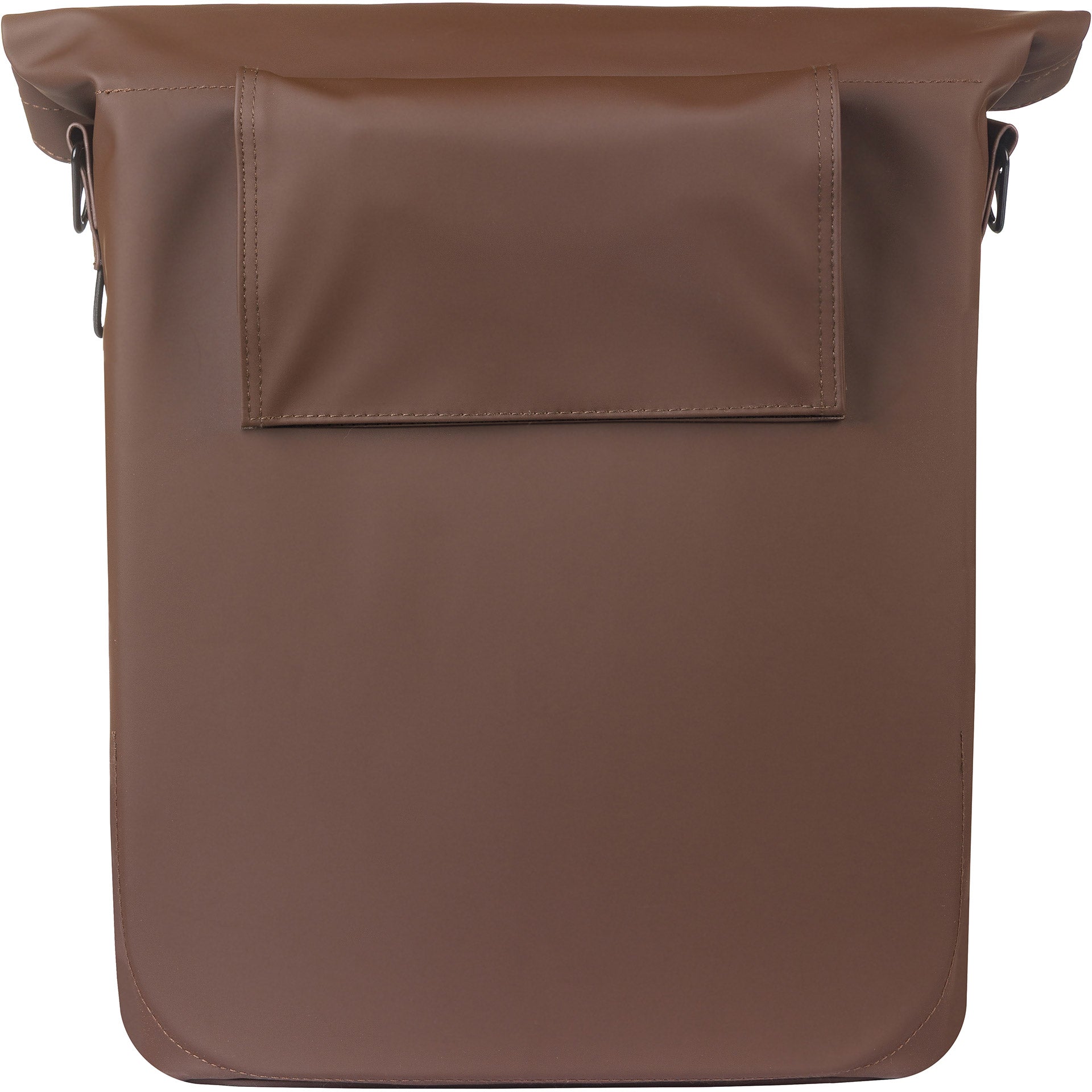 Basil shopper city mik hooks 14-16l vegan leather bruin