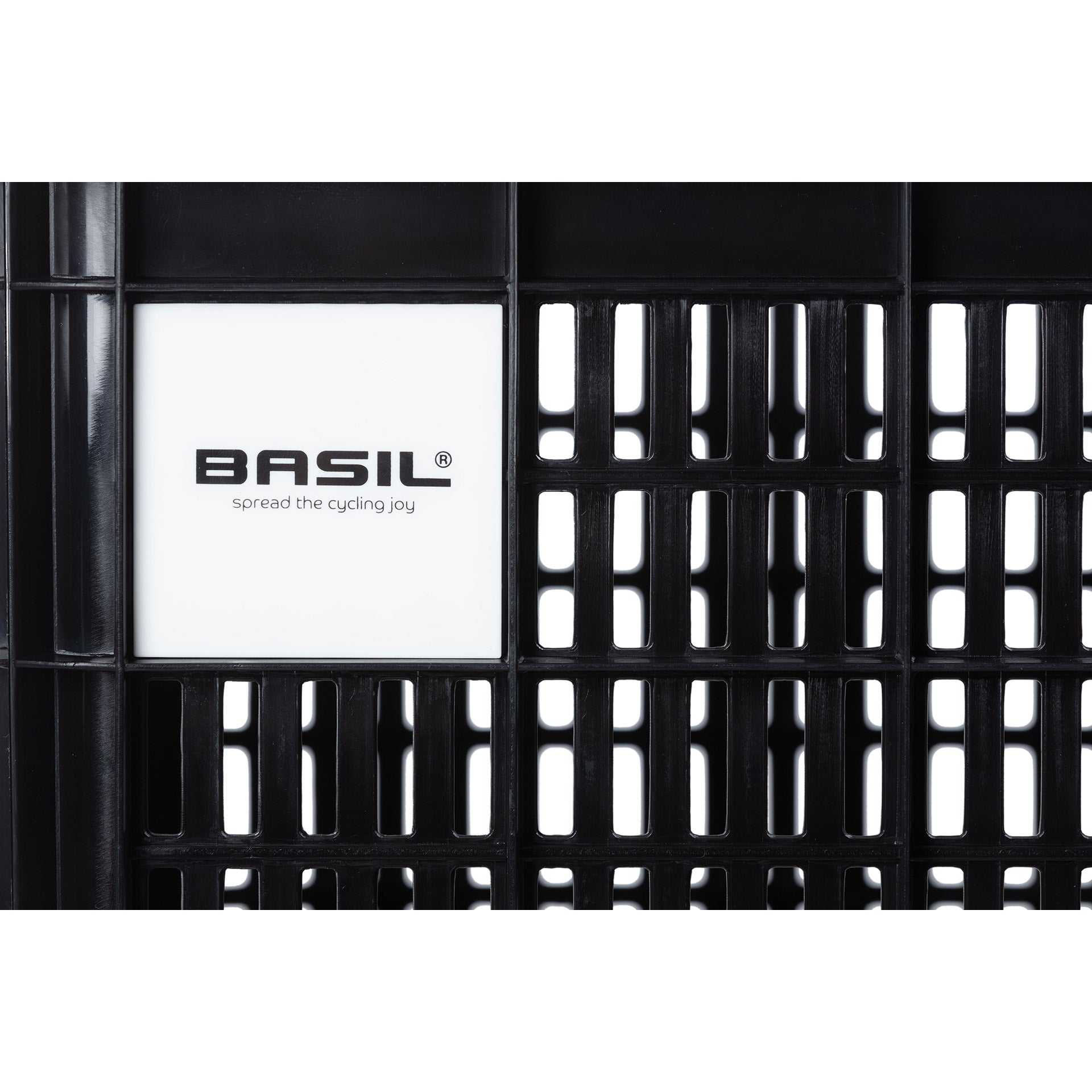 Basil gerecyclede fietskrat m 29,5 liter 33 x 44 x 27 cm - zwart
