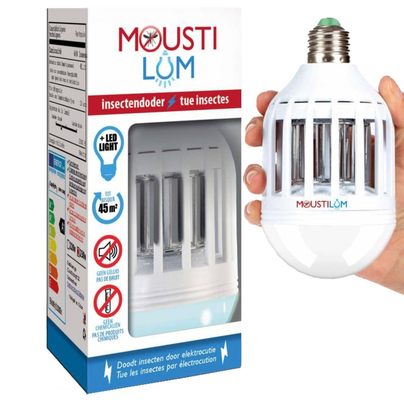 Bsi mousti-lum muggenlamp insectenval (wit)