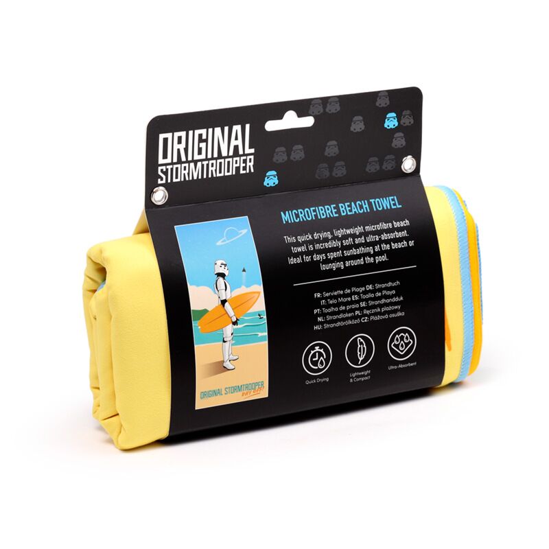 De originele stormtrooper surfday microvezel strandhanddoek