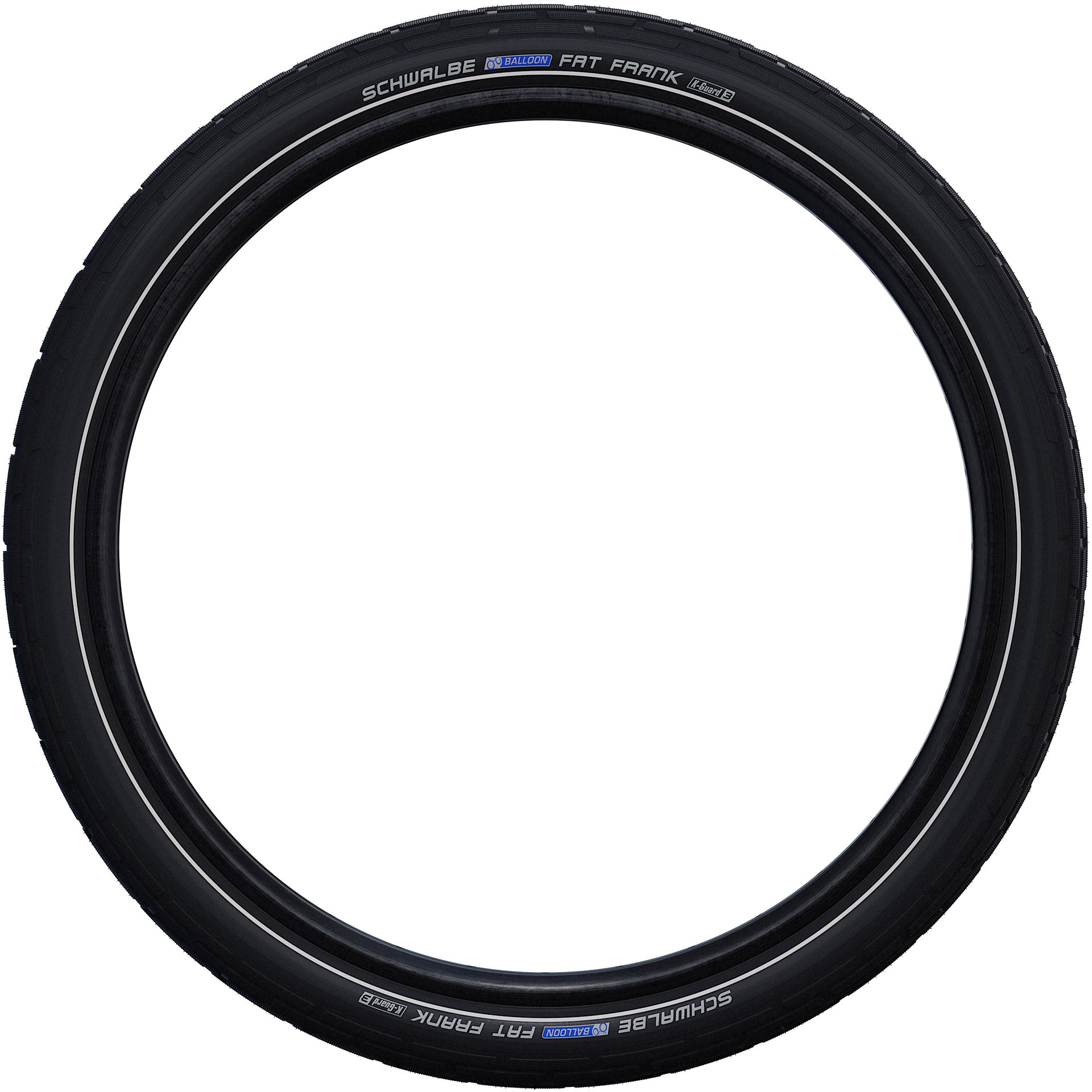 Schwalbe draadband fat frank active 50-622 +r zwart