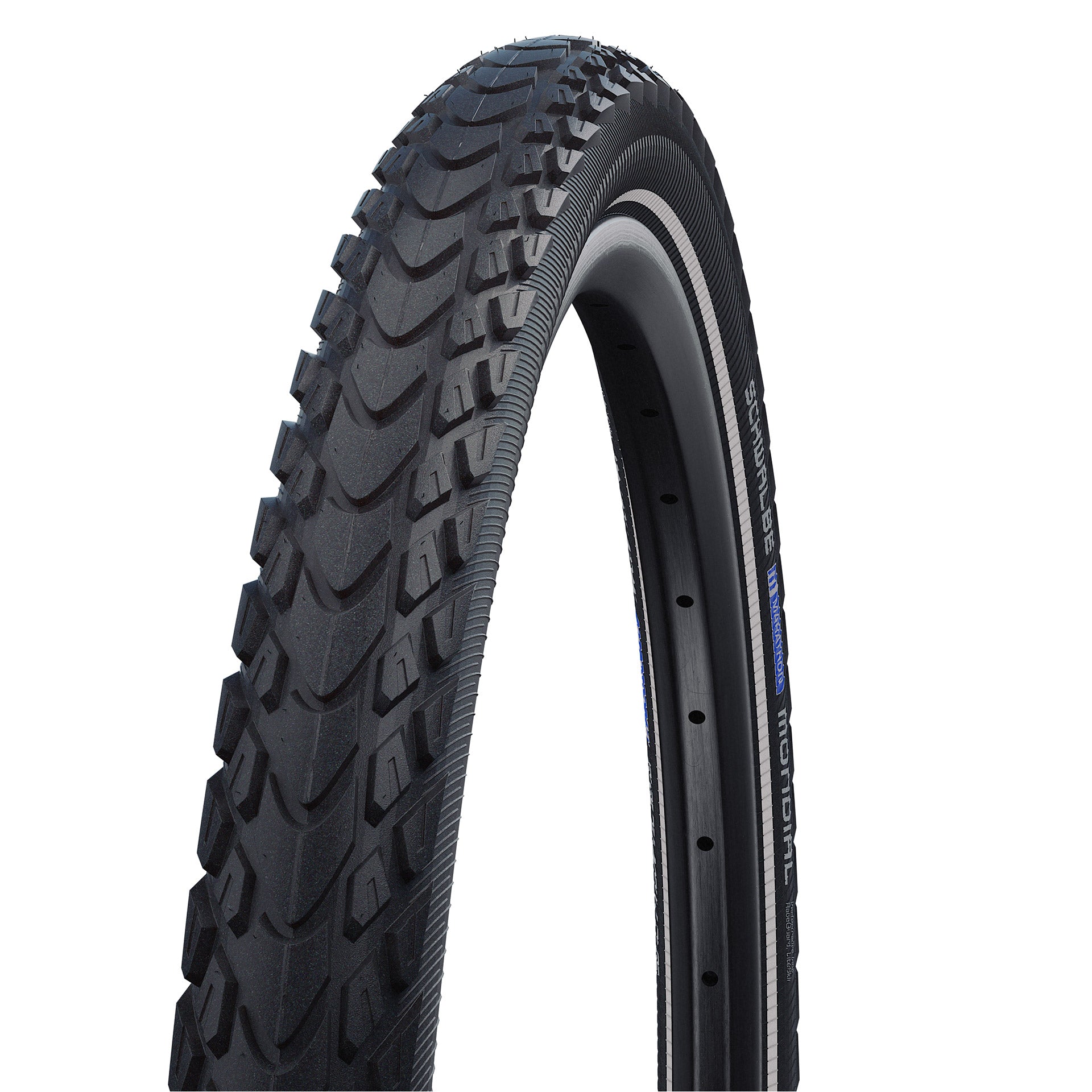 Buitenband Schwalbe 28-1.60 (42-622) Marathon Mondial Evol. zwart vouwband reflectie