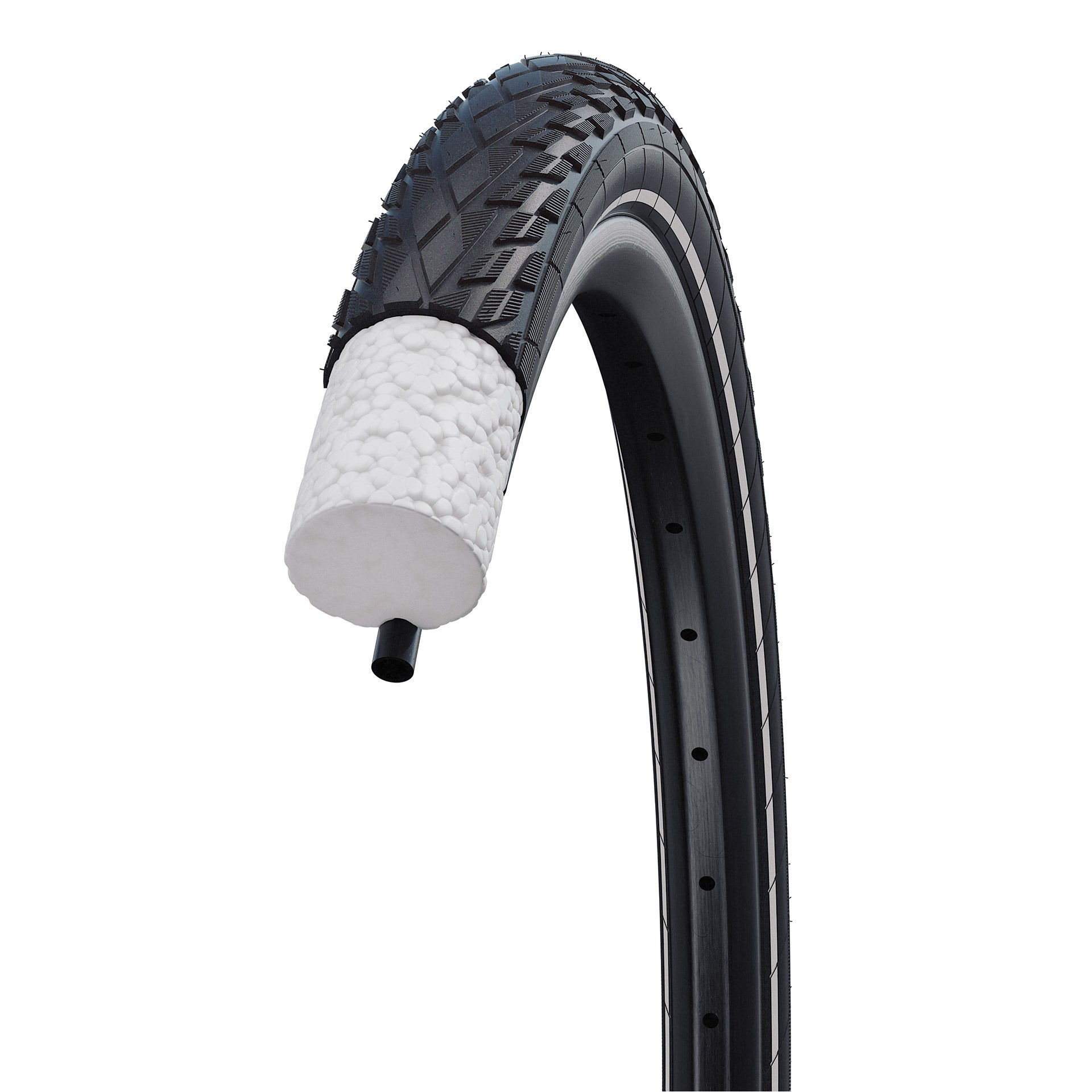 Schwalbe Buitenband Airless Allround Performance 28 x 1,50 40-622 zwart met reflectie