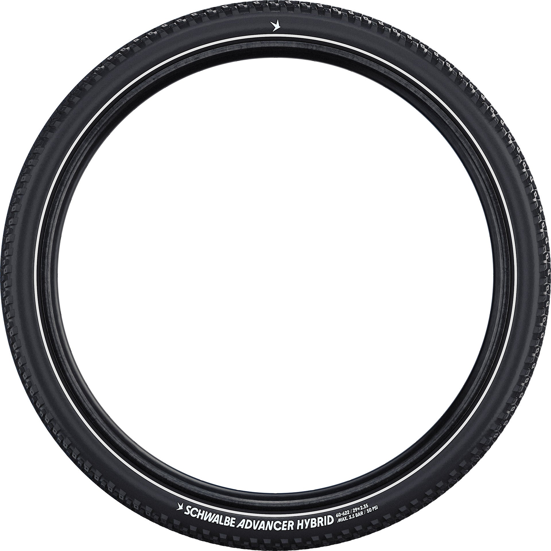 Schwalbe buitenband Advancer hybride 27,5 x 2,10 zw refl