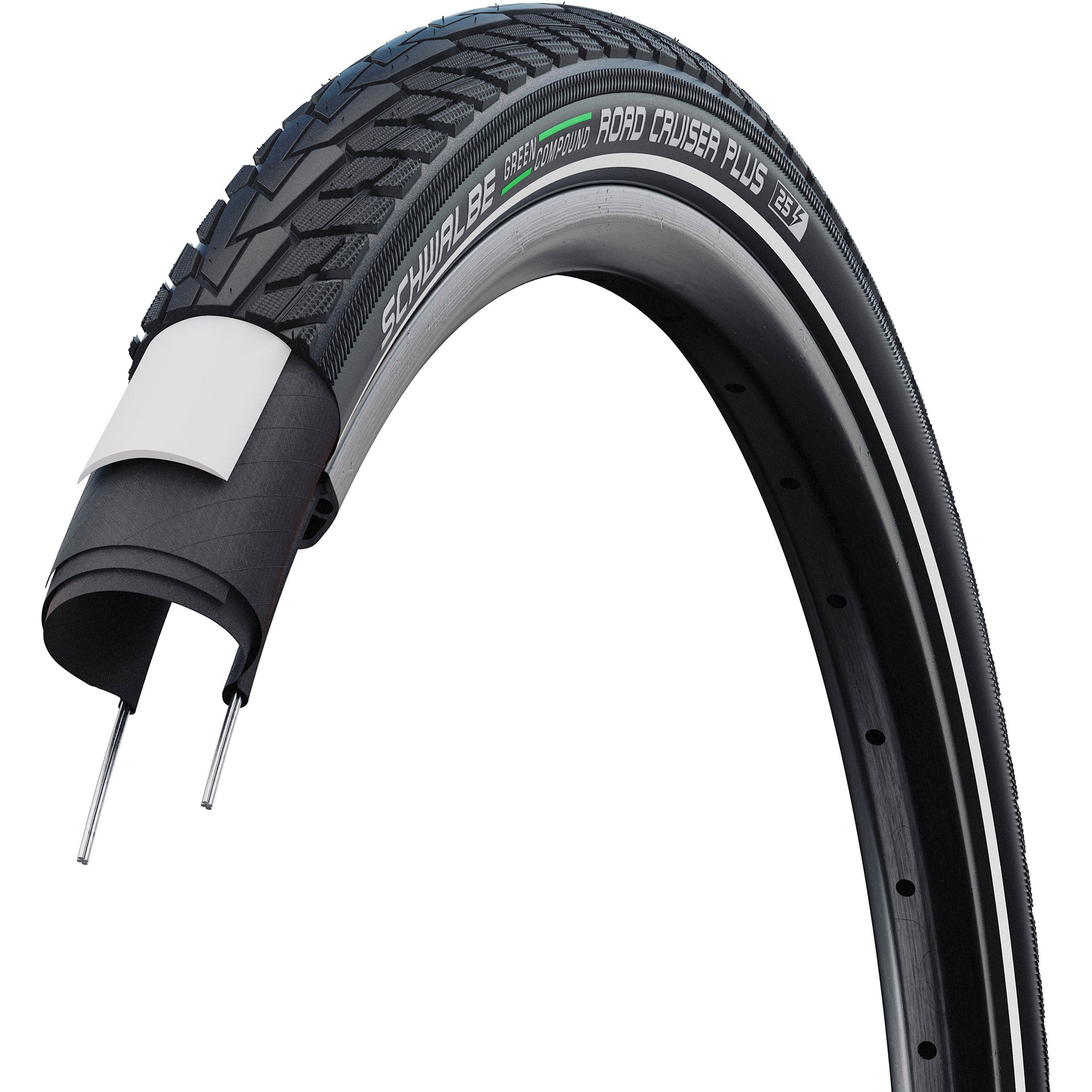 Schwalbe buitenband Road Cruiser Plus 20 x 1,75 zw refl
