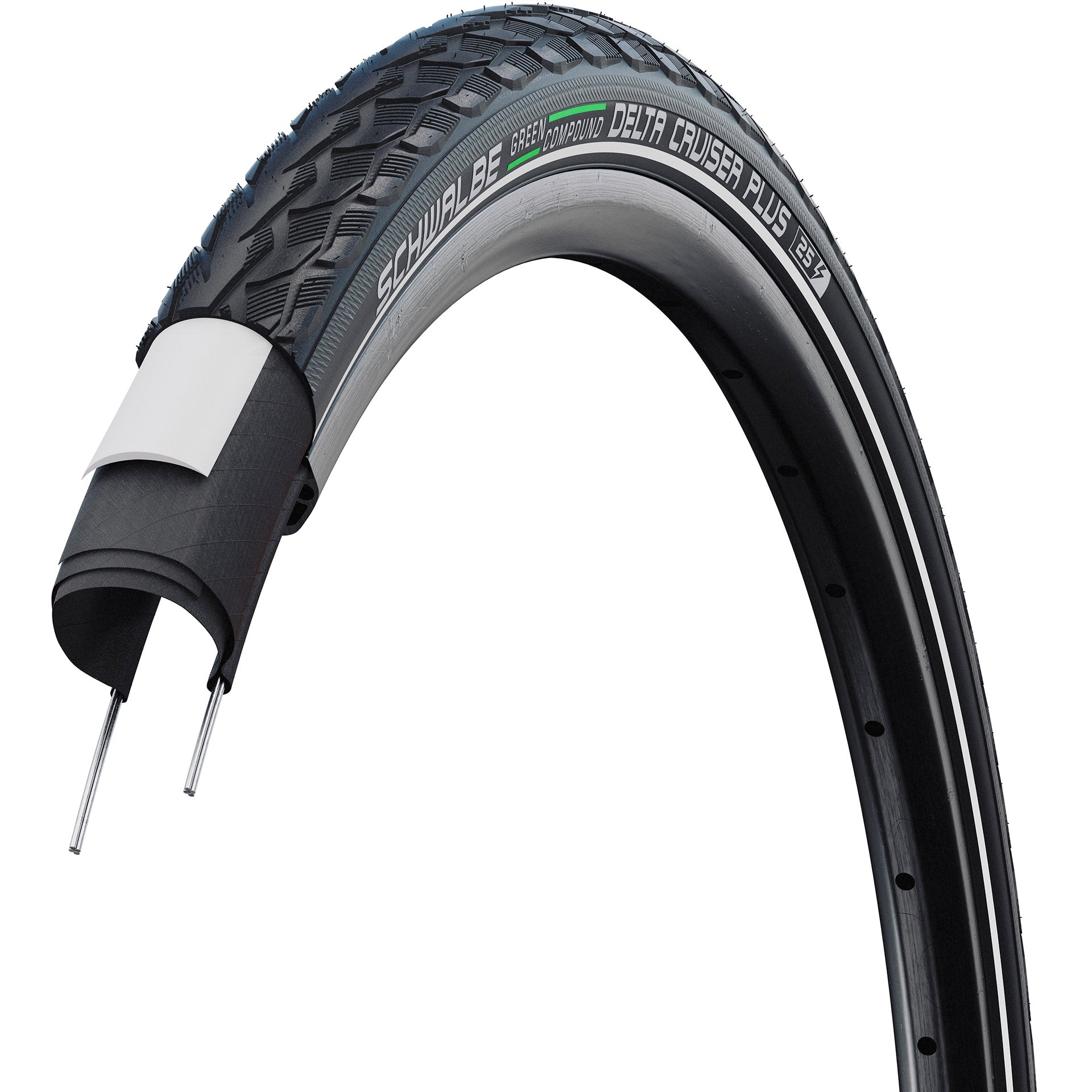 Schwalbe buitenband Delta Cruiser Plus 26 x 2.00 zw refl