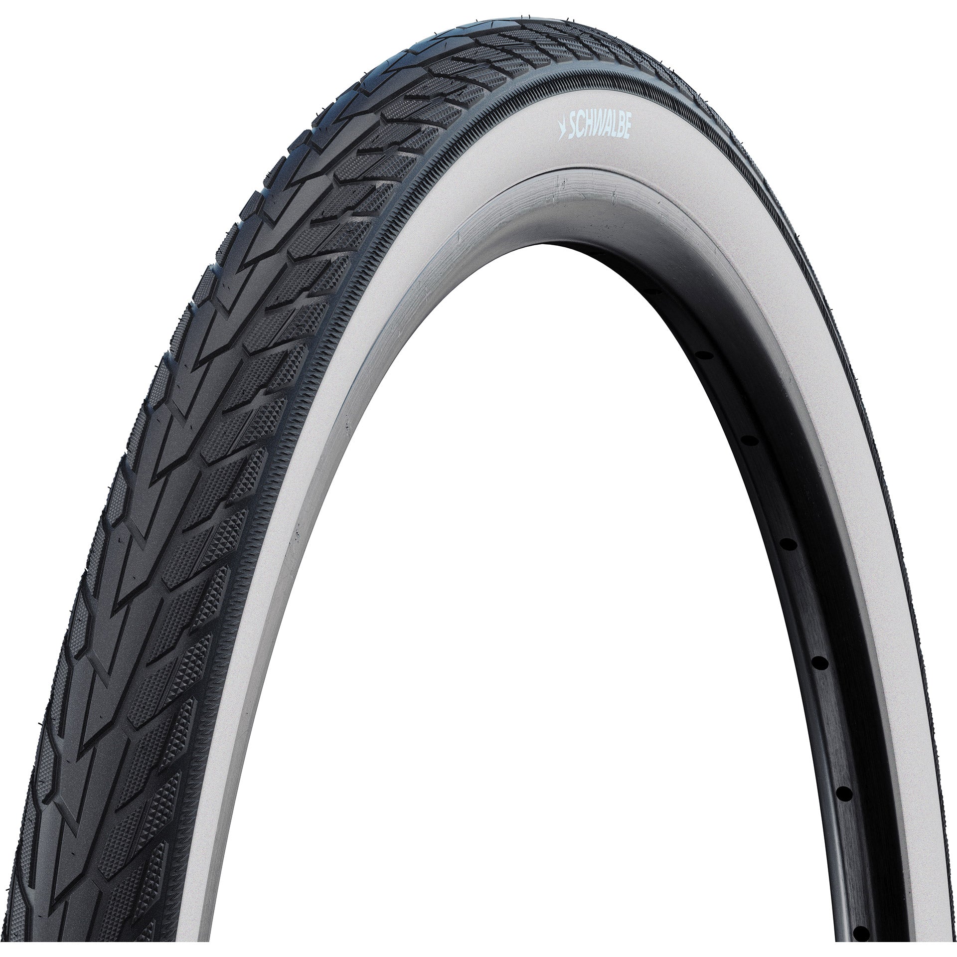 Schwalbe draadband motion road cruiser 47-622 zw wit