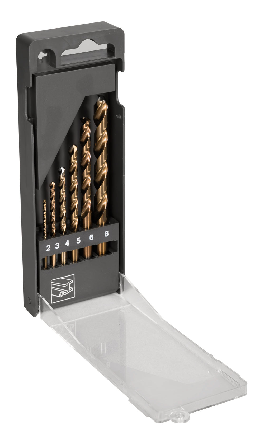 Bahco hss-e borenset | kobalt | voor metaal - 6-delig - 4511-set-6