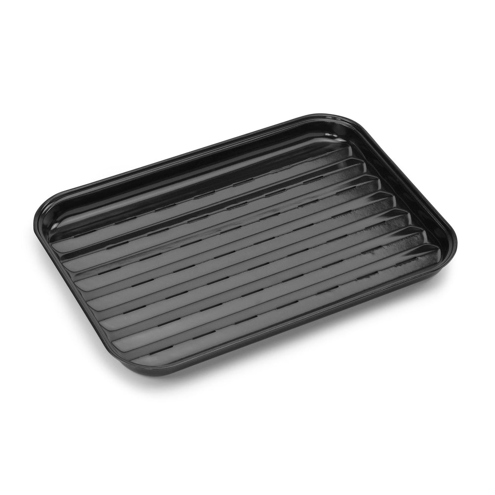 Barbecook herbruikbare grillpan uit email grillschaal