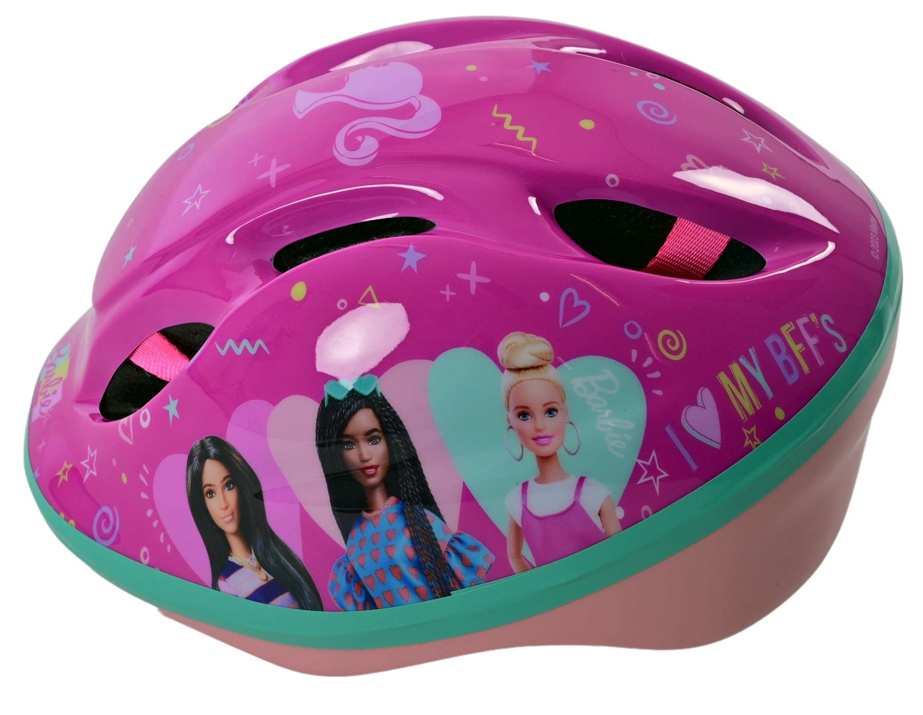 Barbie kinderhelm 52-56cm