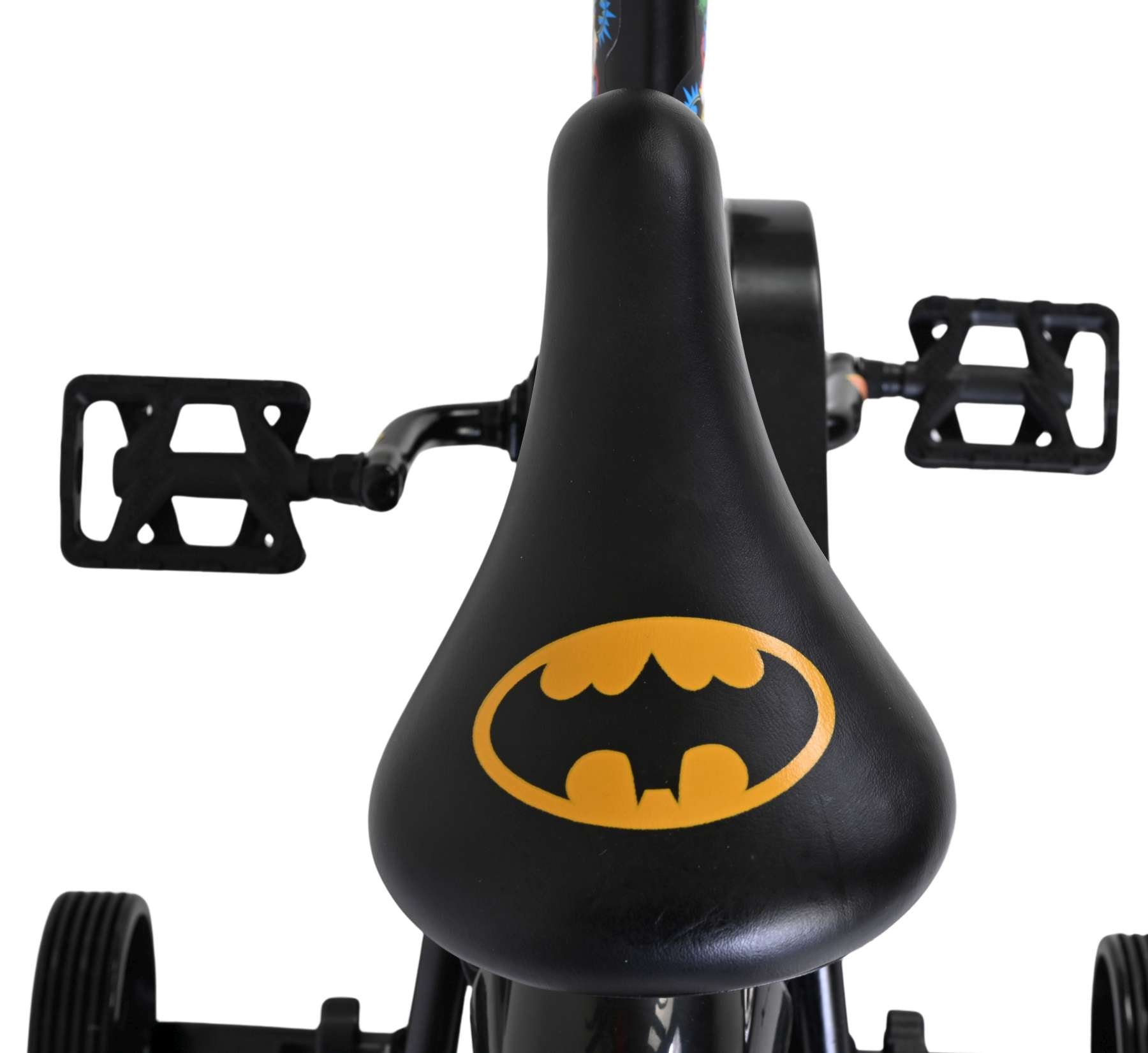 Batman kinderfiets - jongens - 12 inch - zwart - twee handremmen