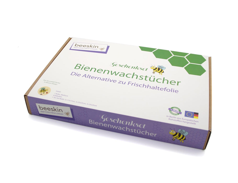 Beeskin Beeskin Bijenwasdoek geschenkset