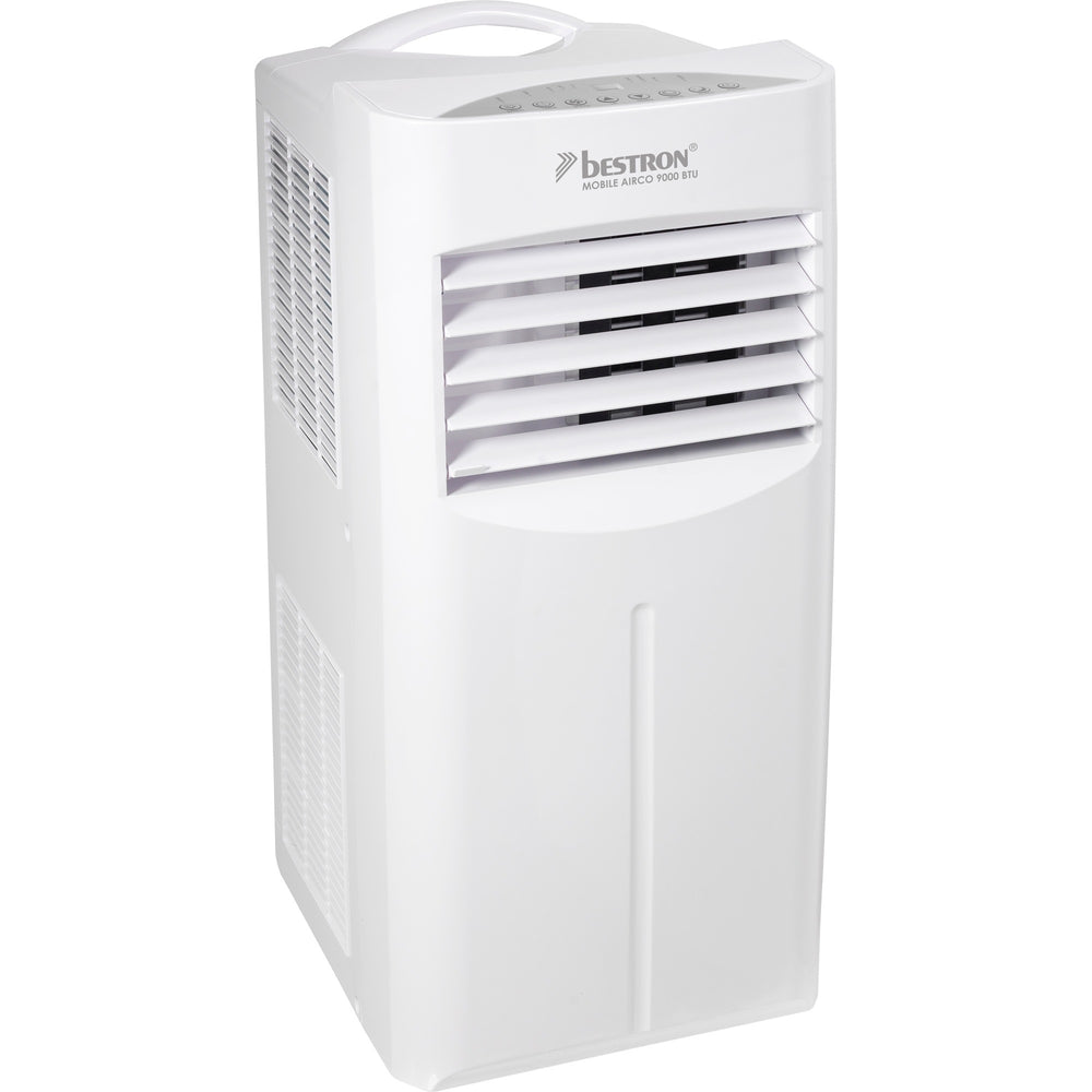 Bestron aac9000 mobiele airconditioner (wit, koelvermogen 2,6 kw | met cfc-vrij koelmiddel | 9000 btu h)