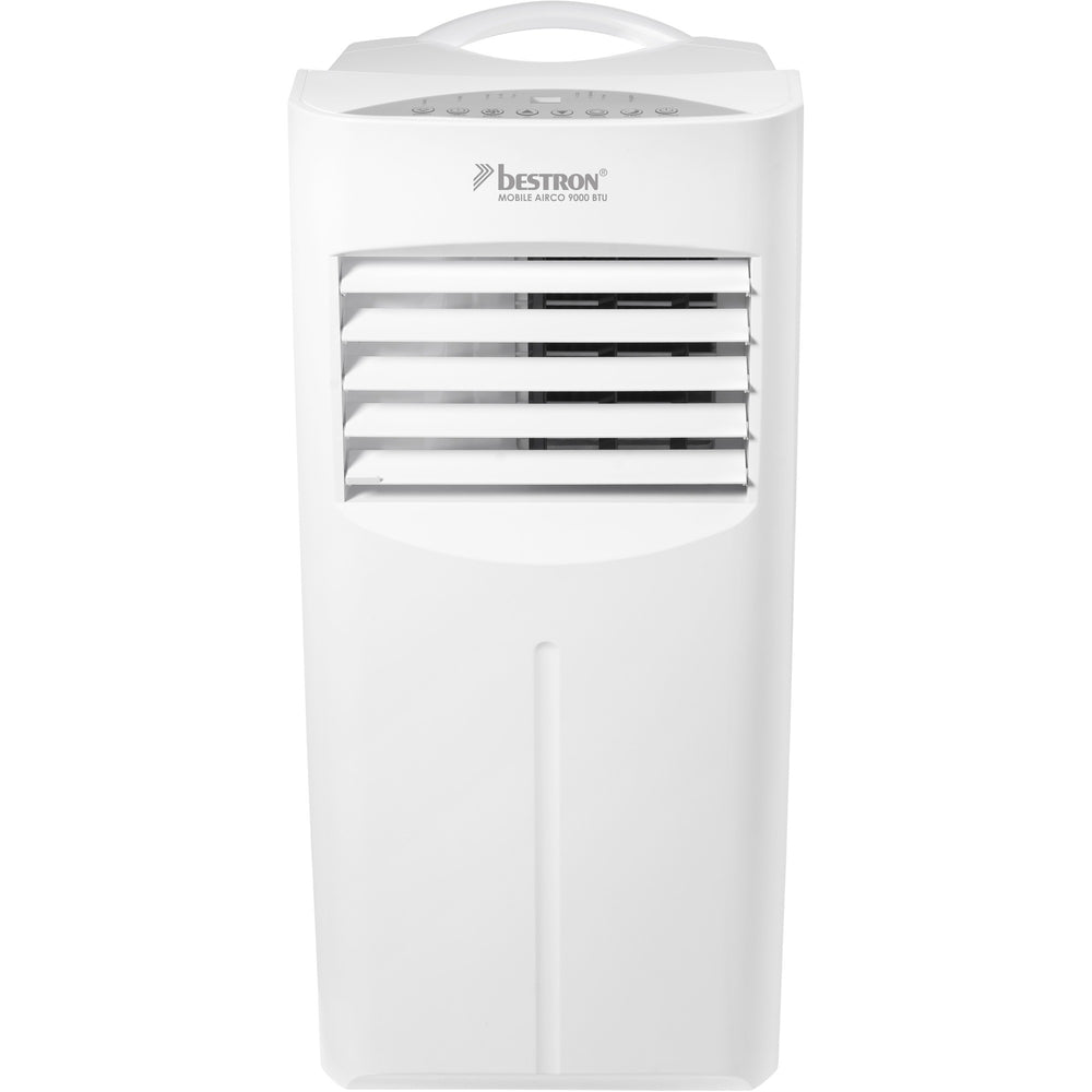Bestron aac9000 mobiele airconditioner (wit, koelvermogen 2,6 kw | met cfc-vrij koelmiddel | 9000 btu h)