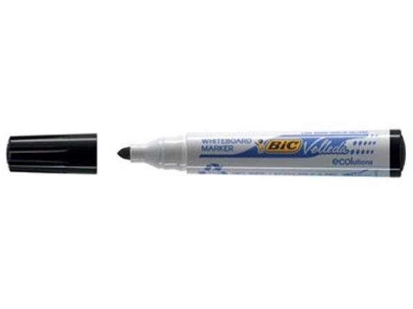 Bic velleda 1701 - whiteboardmarker - ronde punt - zwart