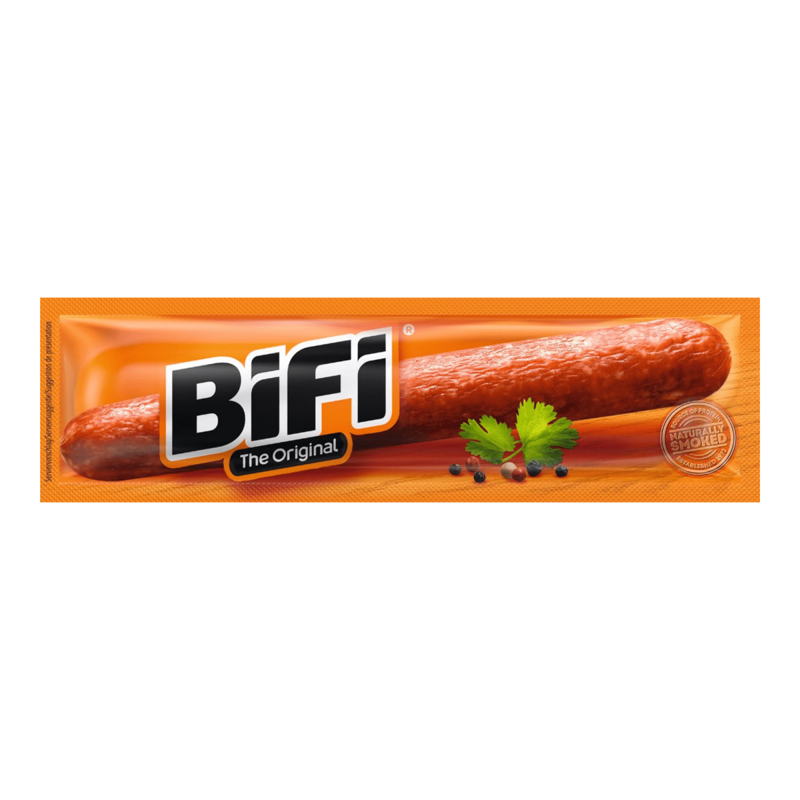Bifi original - salami stick - ideale vlees snack - voor tussendoor, onderweg of in de lunchtrommel - 40x20g